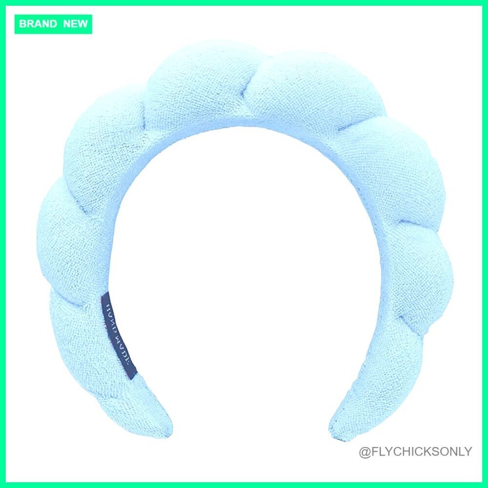 Soft Puffy Spa Headband for Washing Face Makeup Skin Care Shower